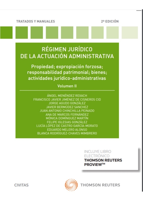 Régimen jurídico de la actuación administrativa. volumen ii (papel + e-book)