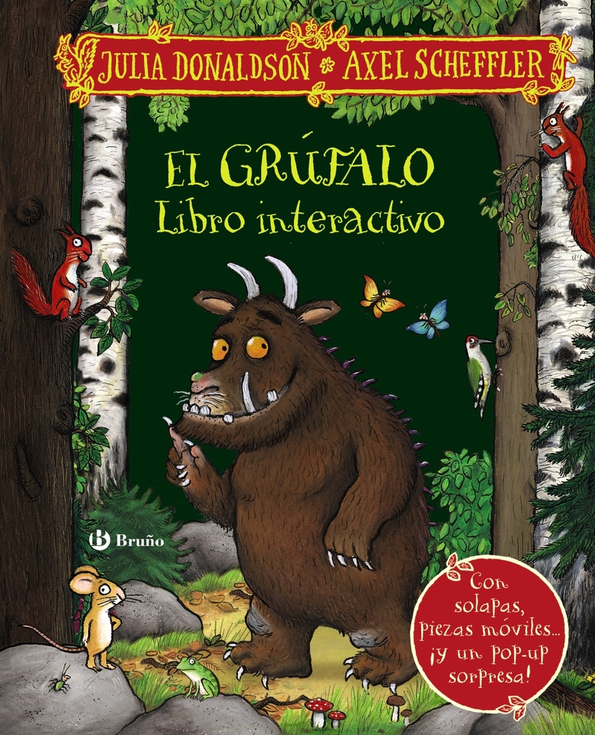 El grúfalo. libro interactivo