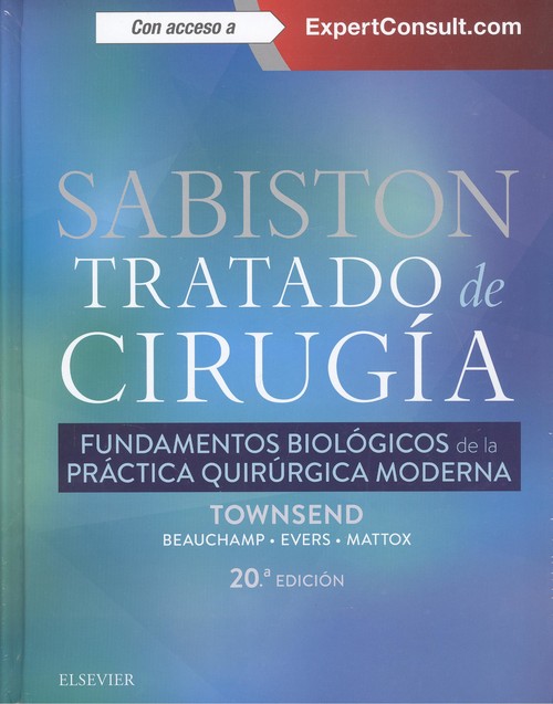 Sabiston. tratado de cirugía + expertconsult (20ª ed.)