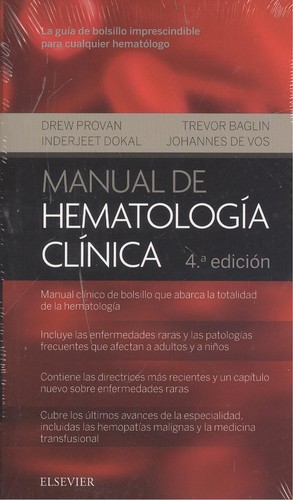Manual de hematología clínica (4ª ed.)