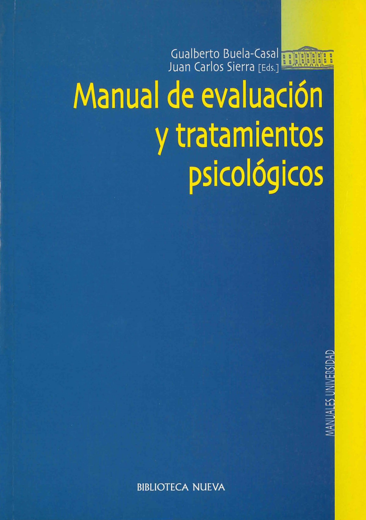 Manual de evaluación y tratamientos psicológicos