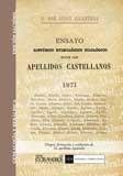 Ensayo histórico etimológico filológico sobre los apellidos castellanos desde el siglo x hasta nuestra edad