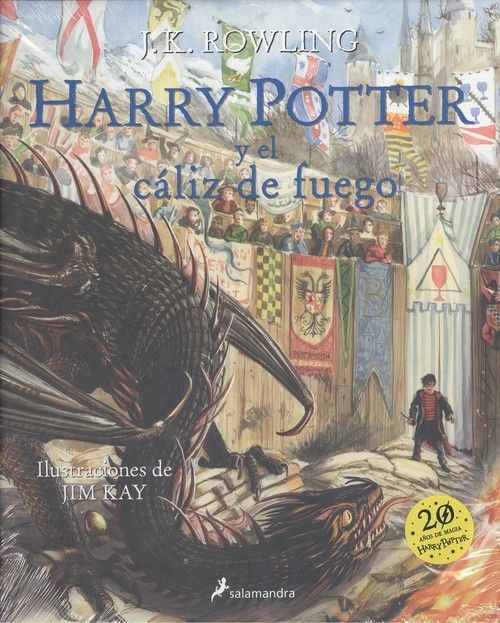 Harry potter y el cáliz de fuego (harry potter [edición ilustrada] 4)