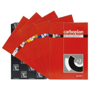 Papel Carbon Carboplan Fº Caja De 100 Rojo