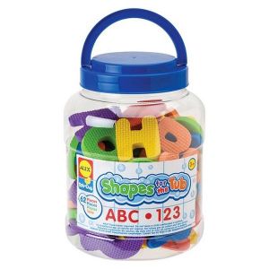 SHAPES FOR THE TUB ABC 123