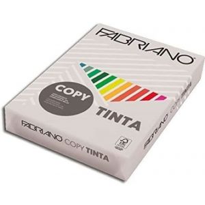 PAQUETE A4 500H 80G COLOR PASTEL GRIS FABRIANO