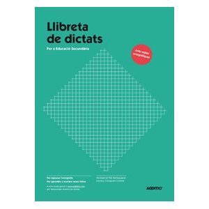 (CAT).LLIBRETA DE DICTATS A5 SECUNDARIA