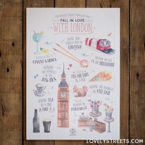 LAMINA THINGS THAT MADE FALL IN LOVE WITH LONDON