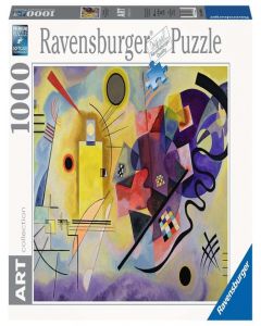 PUZZLE KANDINSKY WASSILY - YELLOW  RED  BLUE 1000