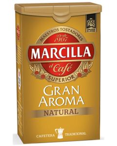 Cafe Molido Marcilla Natural Con Cierre Clickpaq Paquete De 250 G