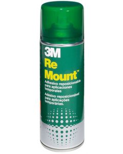 Pegamento En Spray 3m 400ml Mount Removible Indefinidamente (Bote Verde)