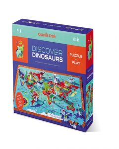 Puzzle discover descubrir dinosaurios 100 piezas