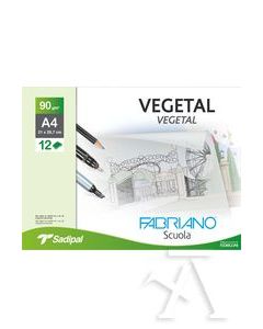 Minipack 12 hojas papel vegetal a3 90g. fabriano