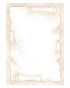 P/20 hojas papel pergamino color blanco A4 90g DecaDry Apli
