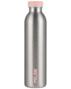 Botella isotermica de acero inoxidable 354ml silver 17,1x6,85cm