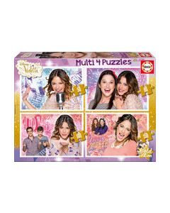 Violetta 4 multipuzzles 50,80,100,150 piezas