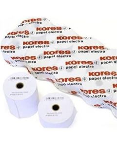 PACK 10 ROLLOS PAPEL ELECTRA 75X65X12MM KORES