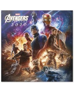 Calendario 2020 30 x 30 marvel avengers