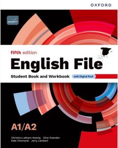 English file 5th edition a1/a2. student's book and workbook and digital without key pack