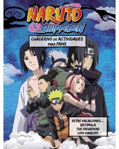 Cuaderno de actividades para fans naruto shippuden