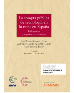 La compra pública de tecnología en la nube en españa (papel + e-book)