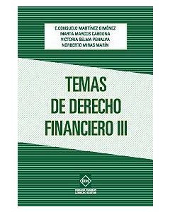 Temas de derecho financiero iii