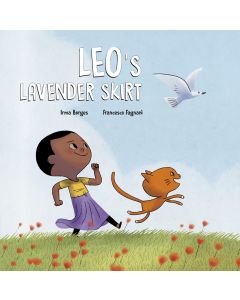 Leo's lavender skirt