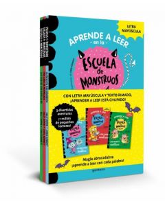 Aprender a leer en la escuela de monstruos - pack con los libros 1, 2 y 3