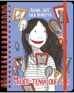 Agenda anual semanal 2025 lola vendetta