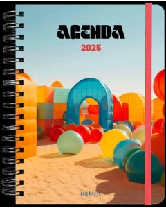 Agenda anual semanal 2025 coco davez