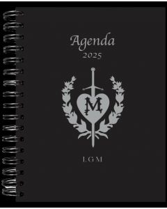 Agenda anual diaria 2025 las guerreras maxwell"""