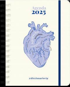 Agenda anual diaria 2025 diccionariovip