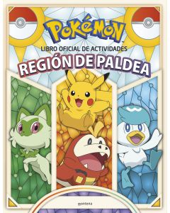 Pokémon. actividades - región de paldea. libro oficial de actividades