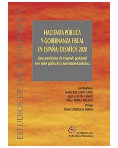 Hacienda pública y gobernanza fiscal en españa: desafíos 2020