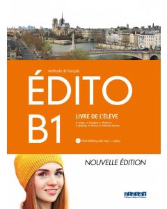Edito b1 eleve+dvd rom ed.18