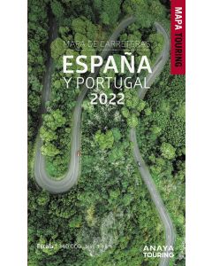 Mapa de carreteras de españa y portugal 1:340.000, 2022