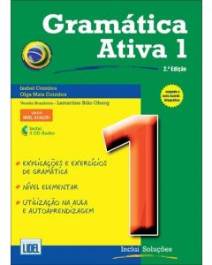 Gramatica ativa 1 brasil+ 3 cd nivel a1/a2/b1 incui solucioes