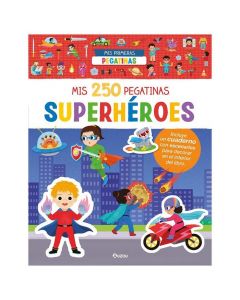 Mis 250 pegatinas de superhéroes
