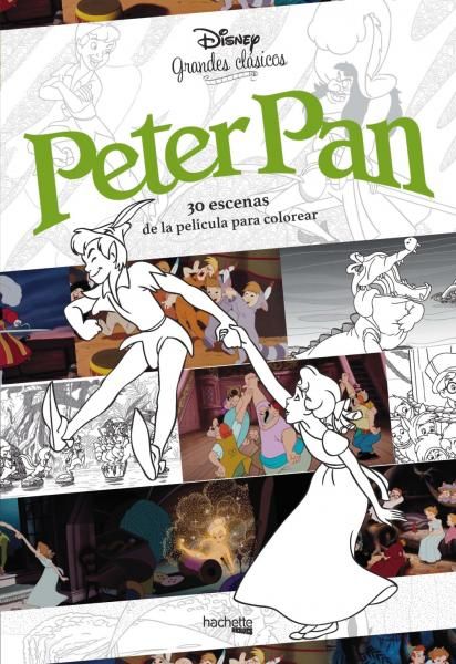 Peter Pan Grandes Clasicos Para Colorear Disney