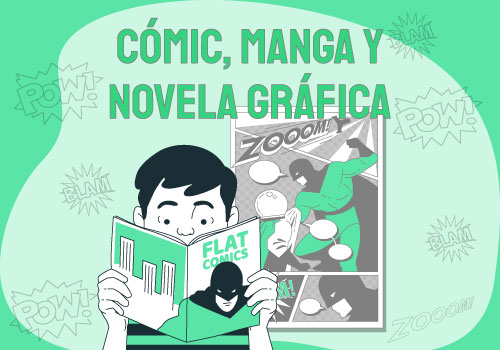 Cómic, manga y novela gráfica